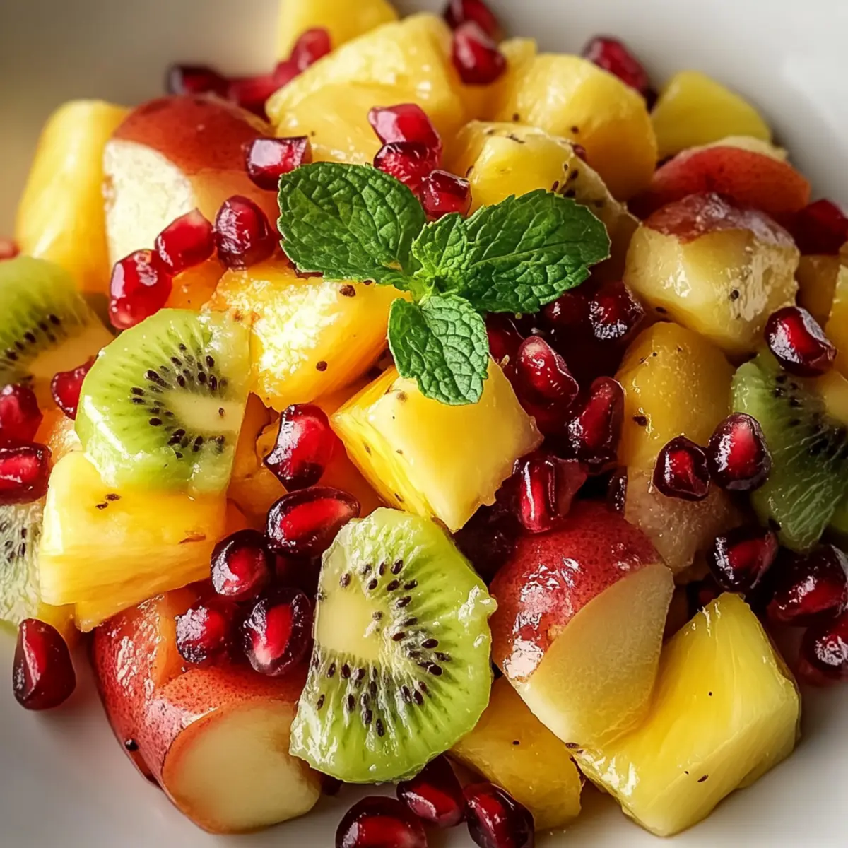 Tropical Fruit Salad with Citrus Zest