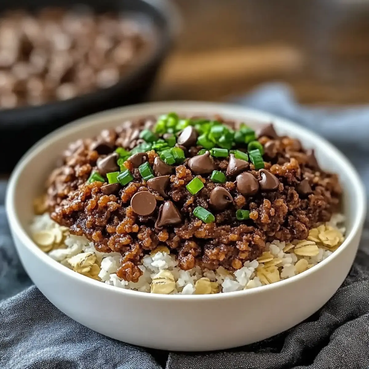 Korean Ground Beef Bowl