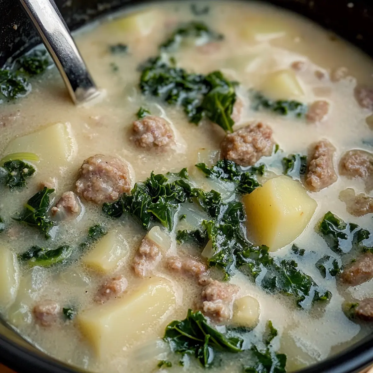 Sausage and Kale Soup