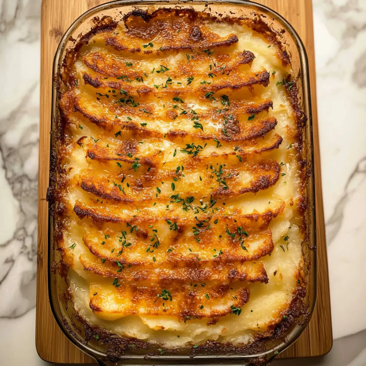 Mashed Potato Gratin