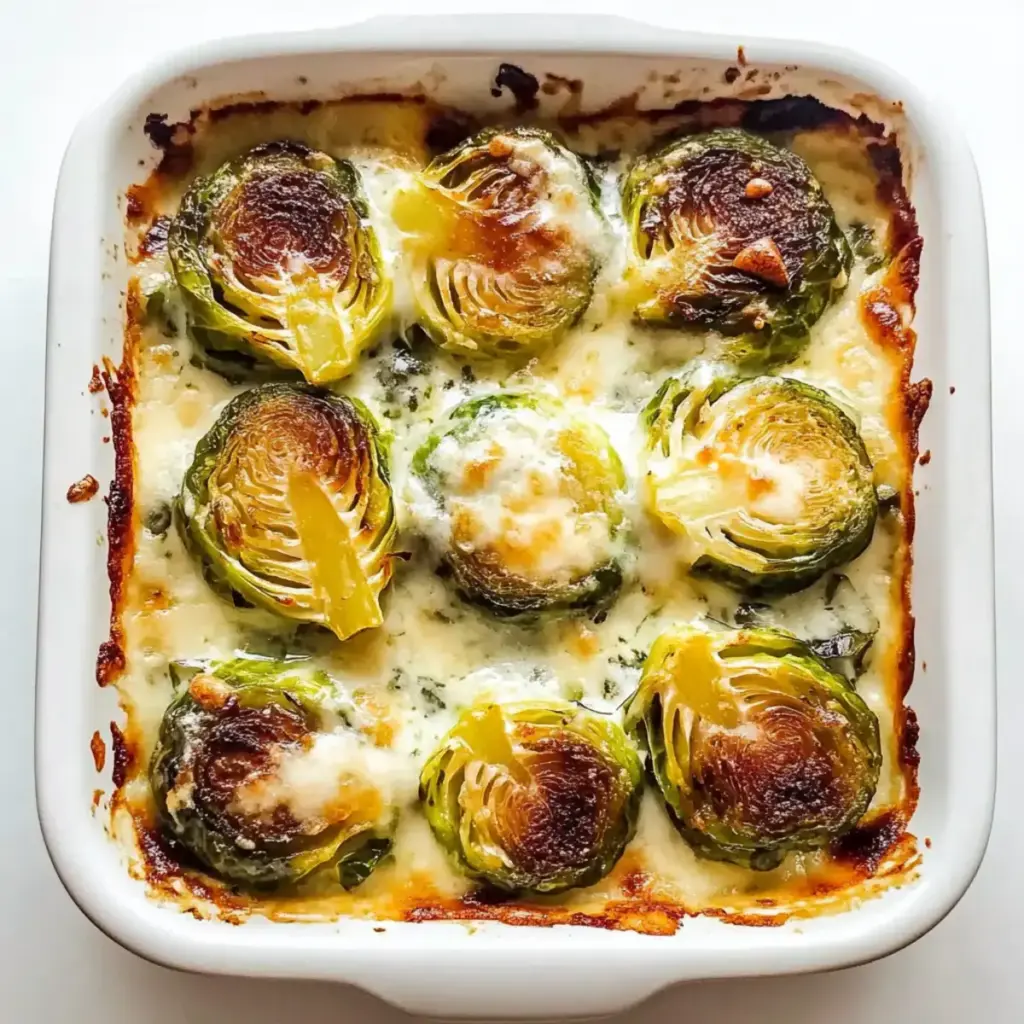 Tasty Boursin Brussels Sprouts