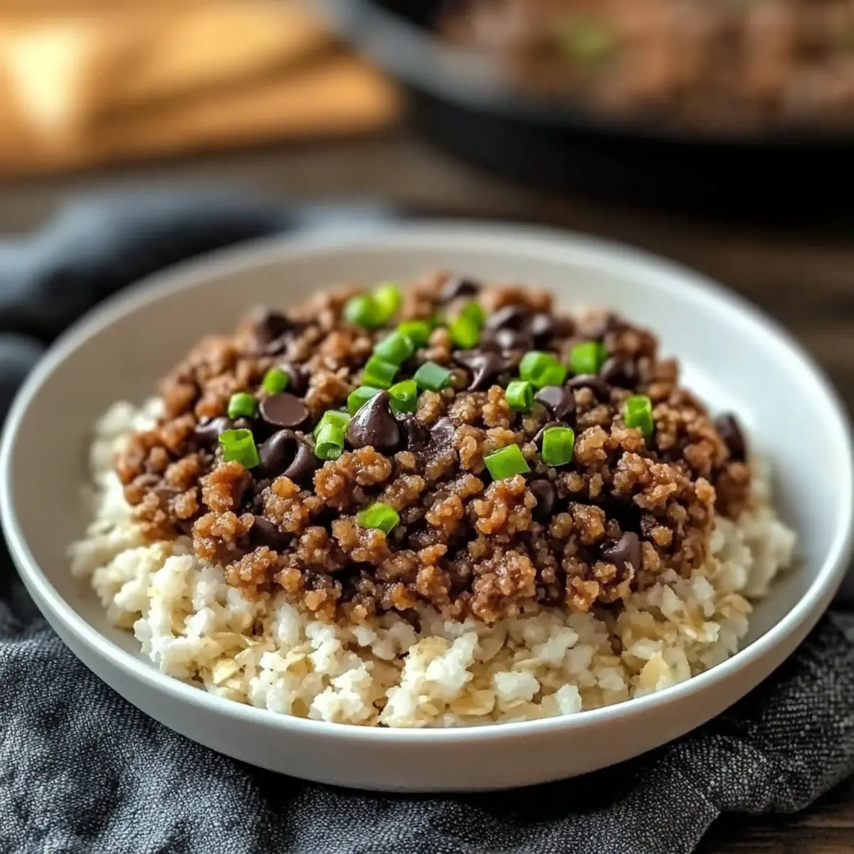 Korean Ground Beef Bowl