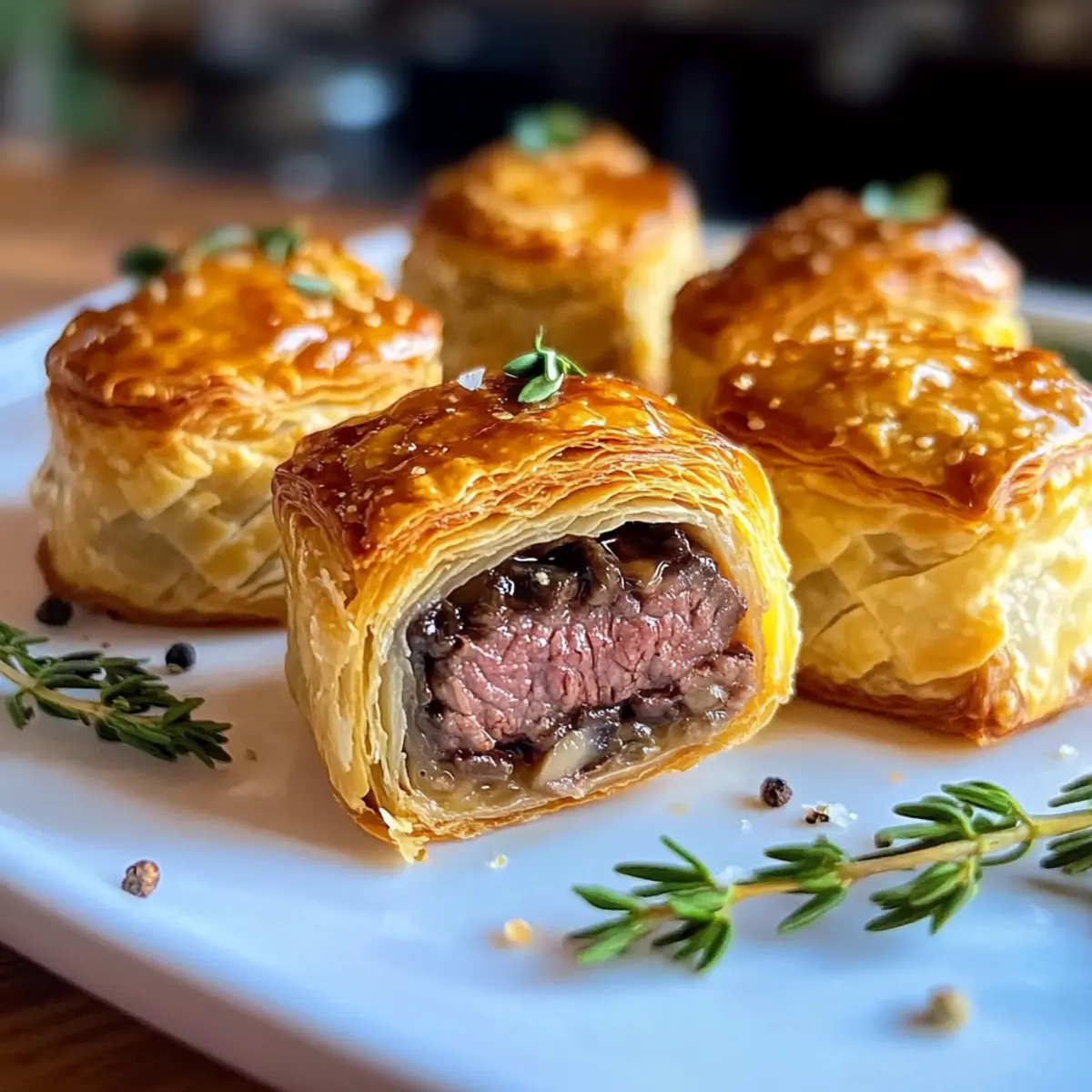 Mini Beef Wellington Bites