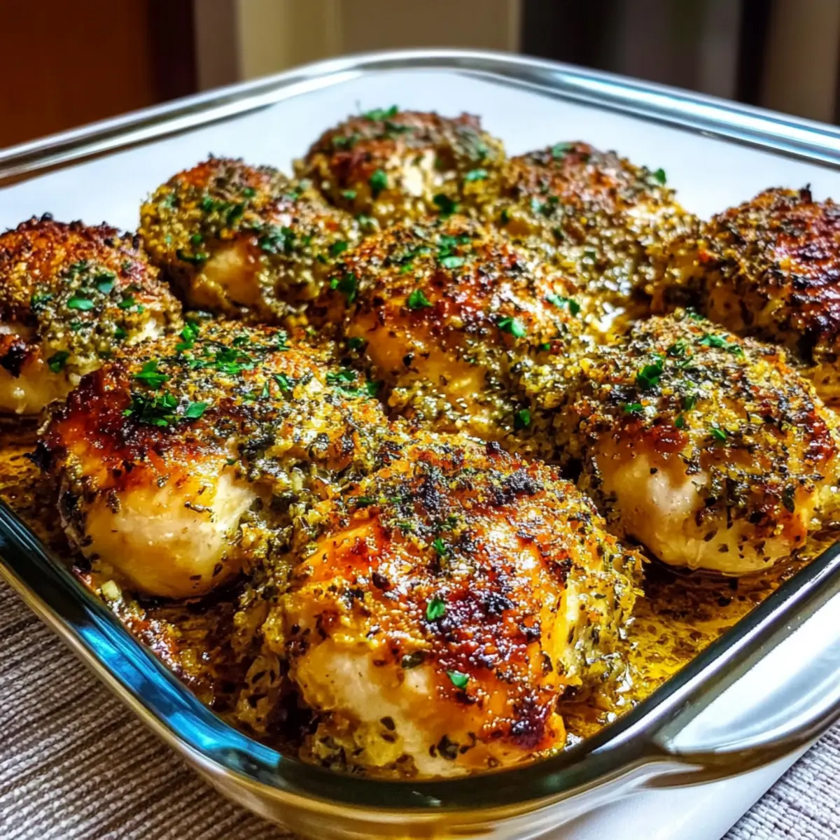 Garlic Herb Chicken Bake