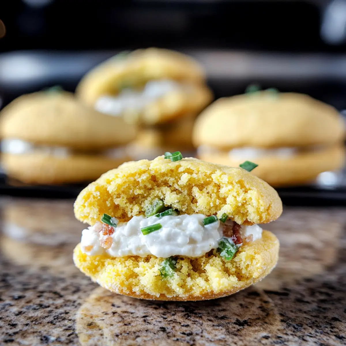 Jalapeno Cornbread Whoopie Pies