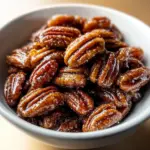 Crockpot Fireball Whisky Candied Pecans