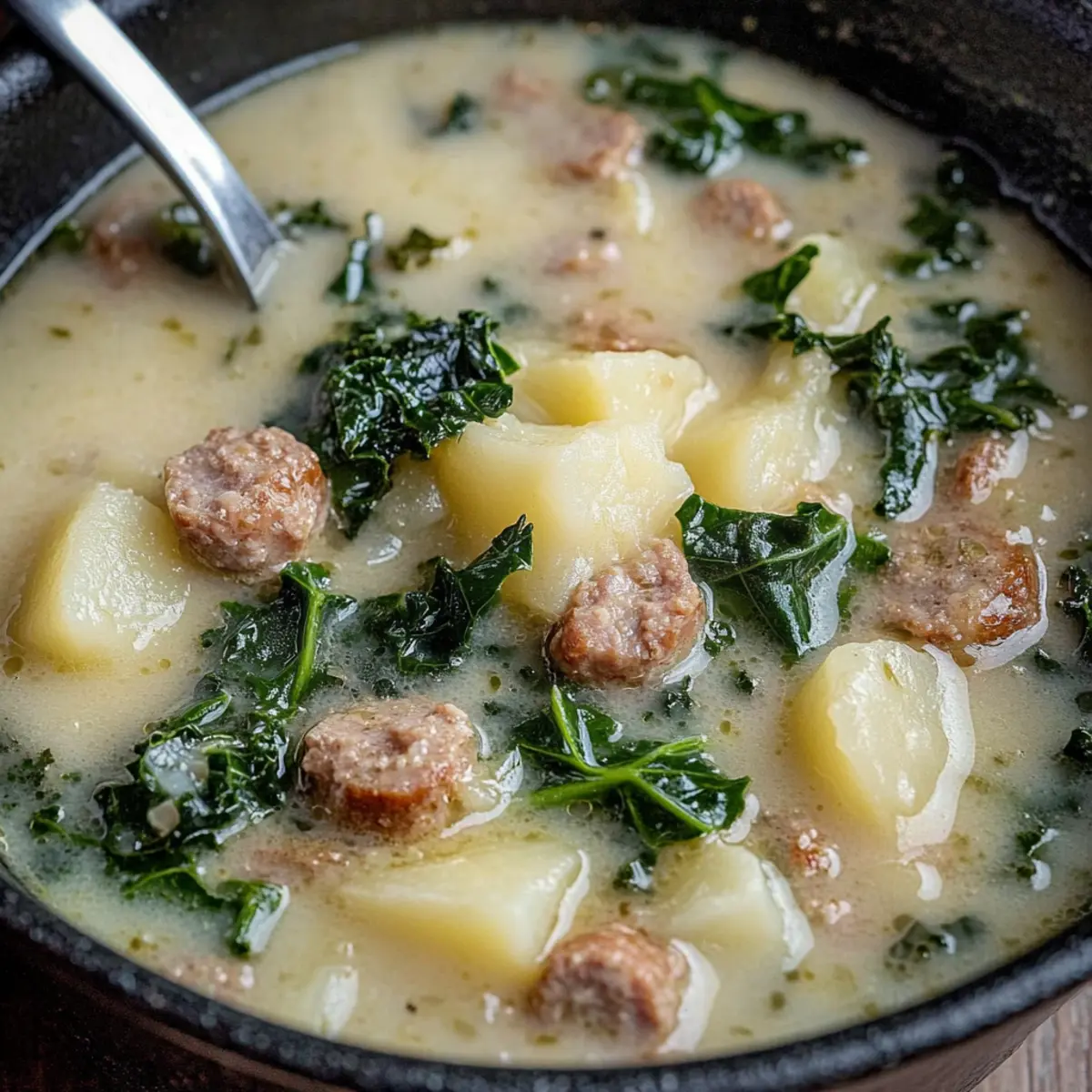 Sausage and Kale Soup
