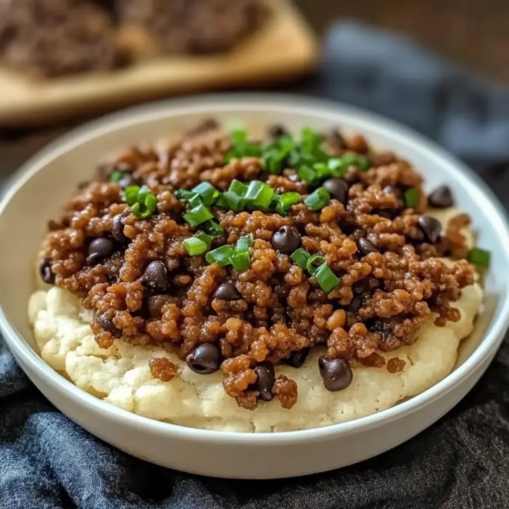 Korean Ground Beef Bowl