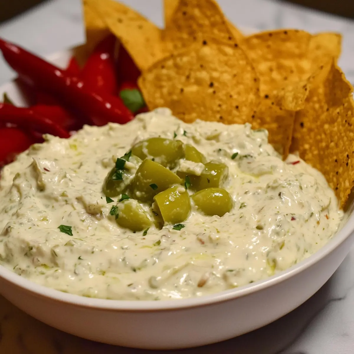 Delicious Creamy Pepperoncini Dip