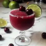 Frozen Cherry Lime Margarita