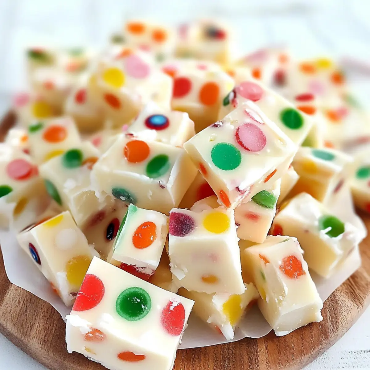 Fruity Gumdrop Nougat Candy