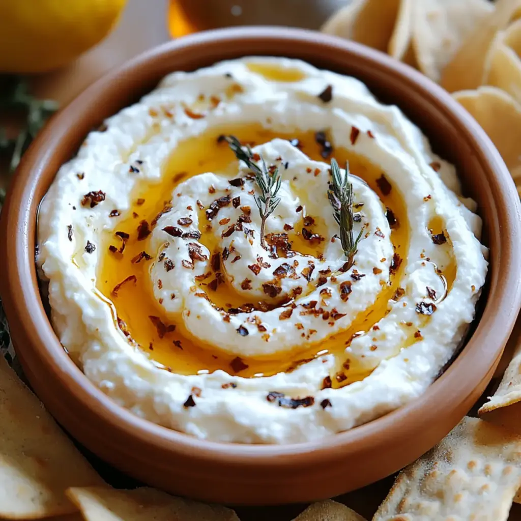 Spicy Ricotta Dip with Hot Honey