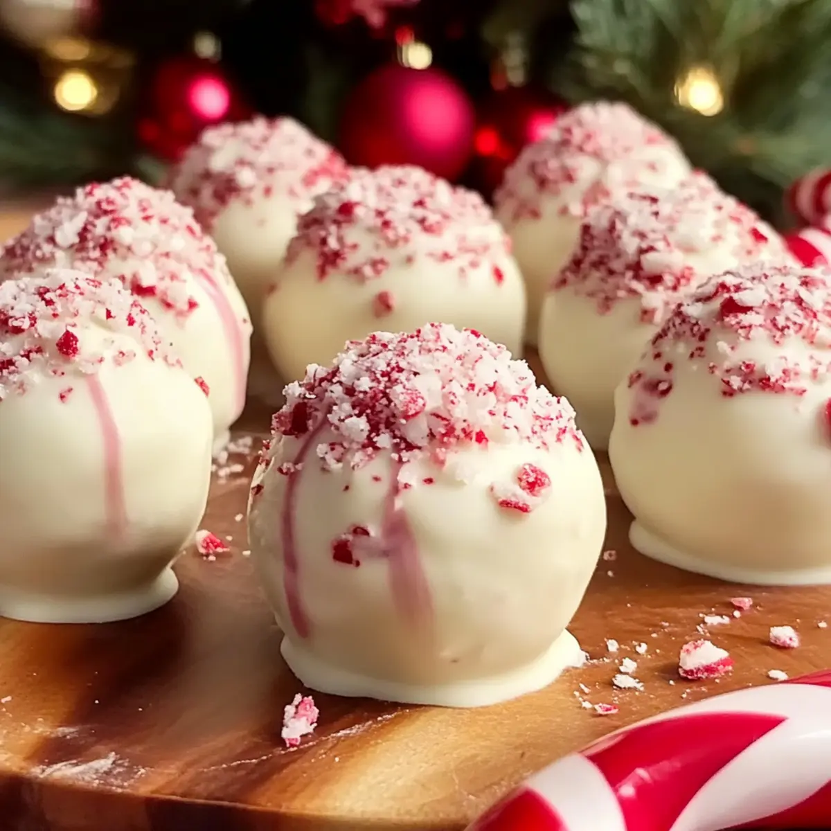 Peppermint Truffles Cream Cheese