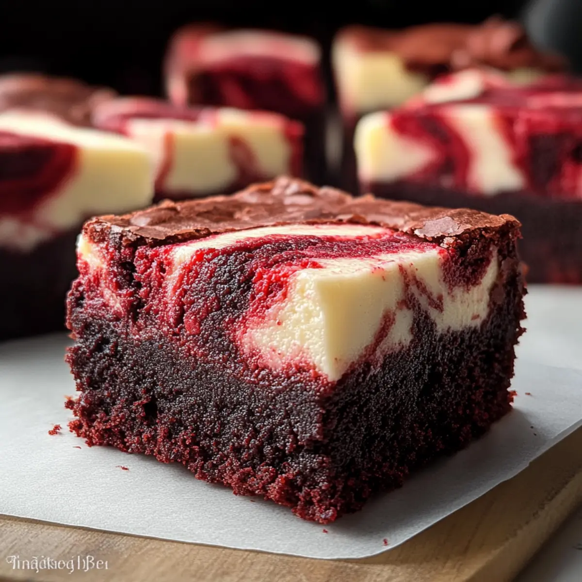 Red Velvet Cheesecake Brownies