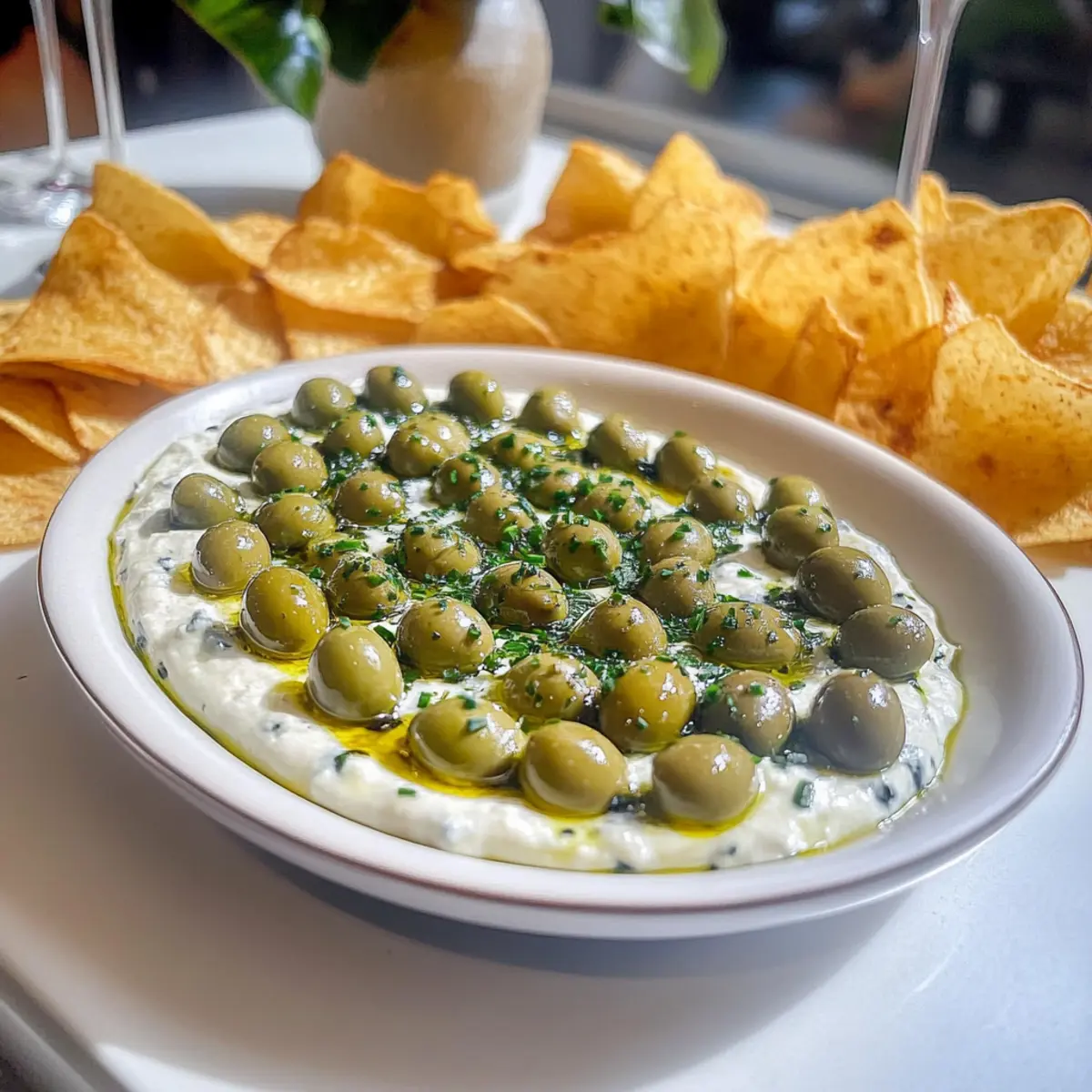 Blue Cheese Olive Dip