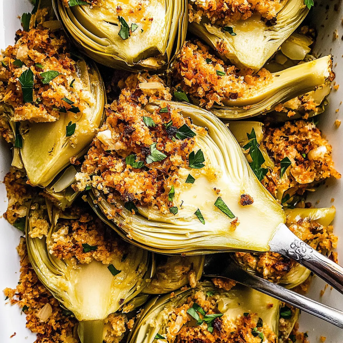 Stuffed Artichoke Hearts