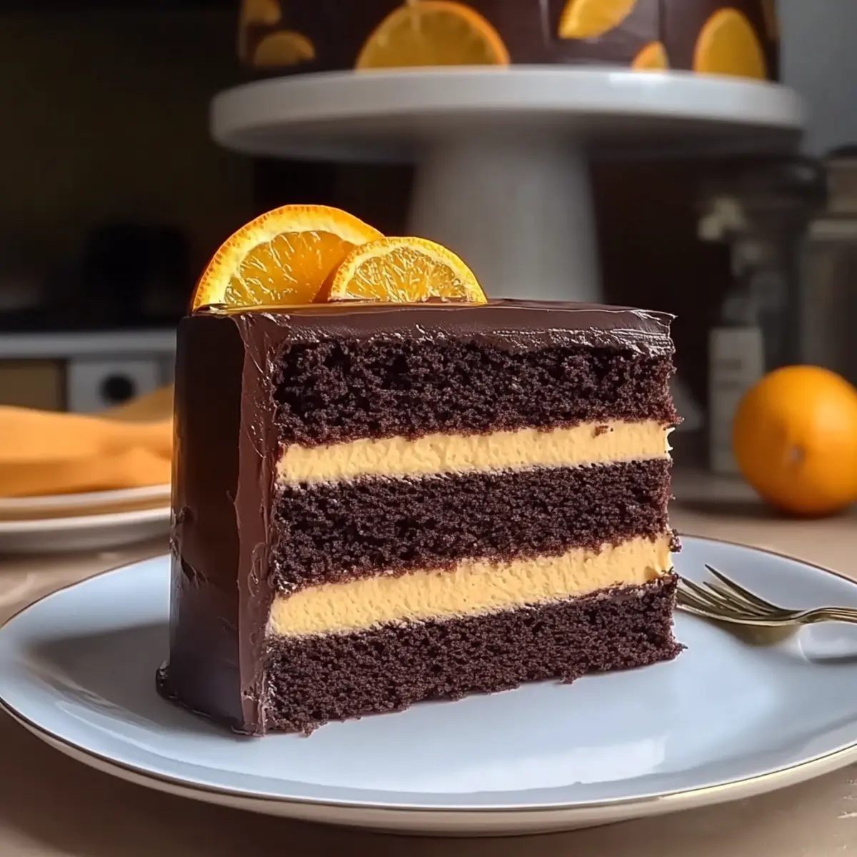 Chocolate & Orange Punchcake