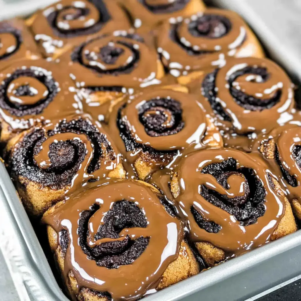 Chocolate Cinnamon Rolls