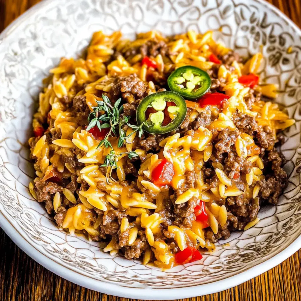 Cajun Dirty Orzo