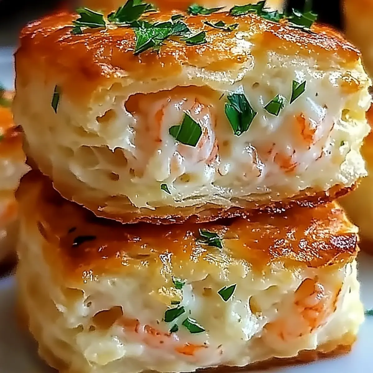 Shrimp Crab Biscuit Melts