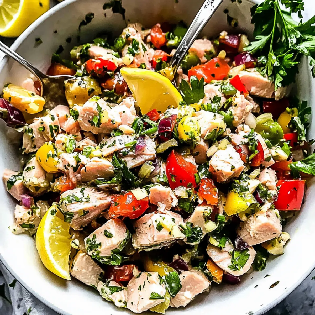 Mediterranean Tuna Salad