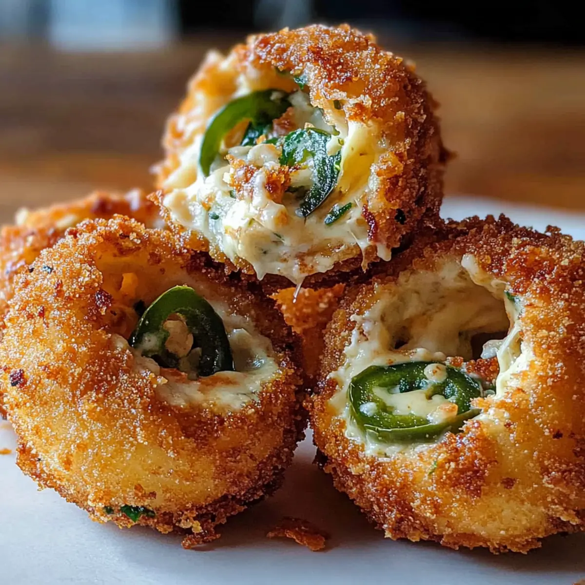 Jalapeño Popper Onion Rings