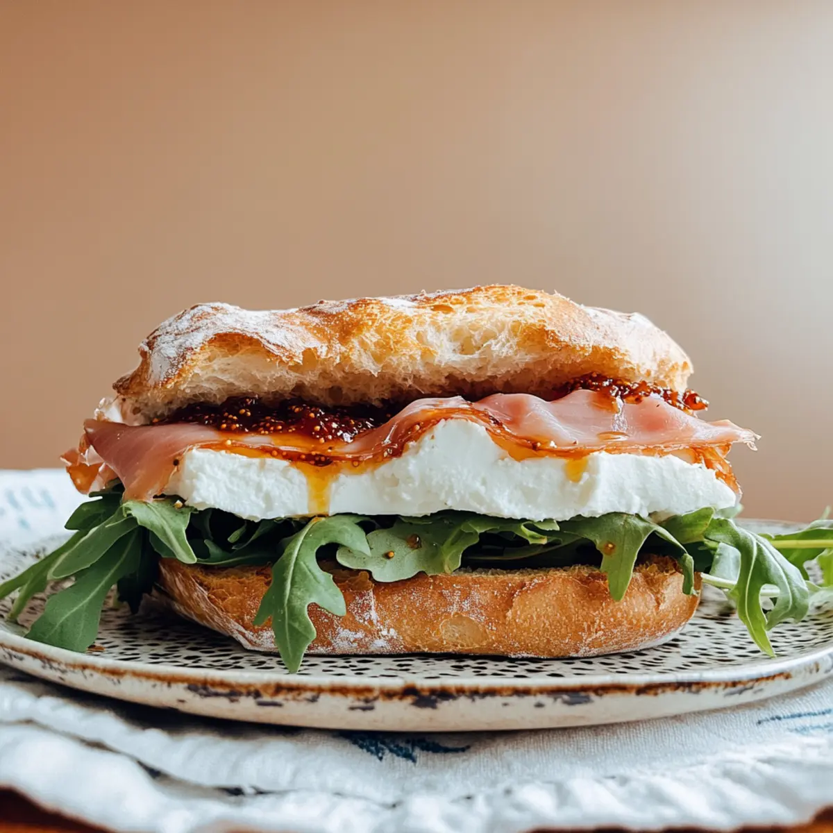 Cheese Sandwich with Chili Fig Jam