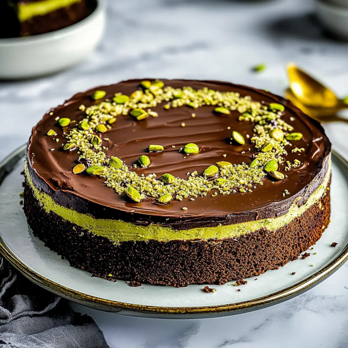 Dubai Chocolate Cake