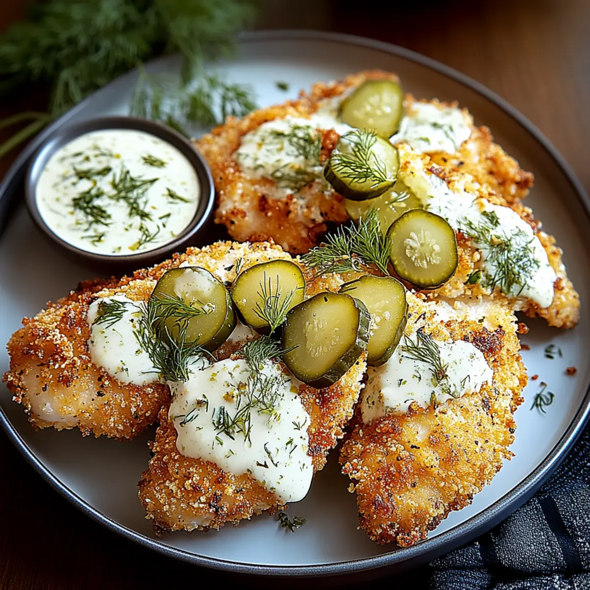 Dill Pickle Parmesan Chicken