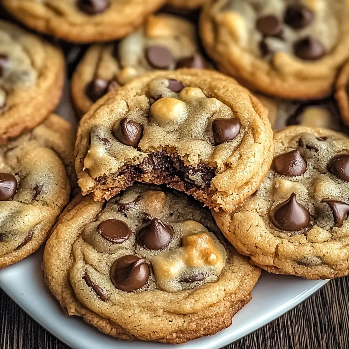 Chewy Chocolate Chip Cookies