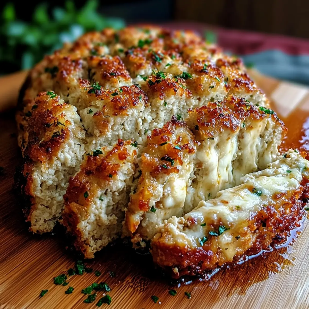 Parmesan Chicken Meatloaf