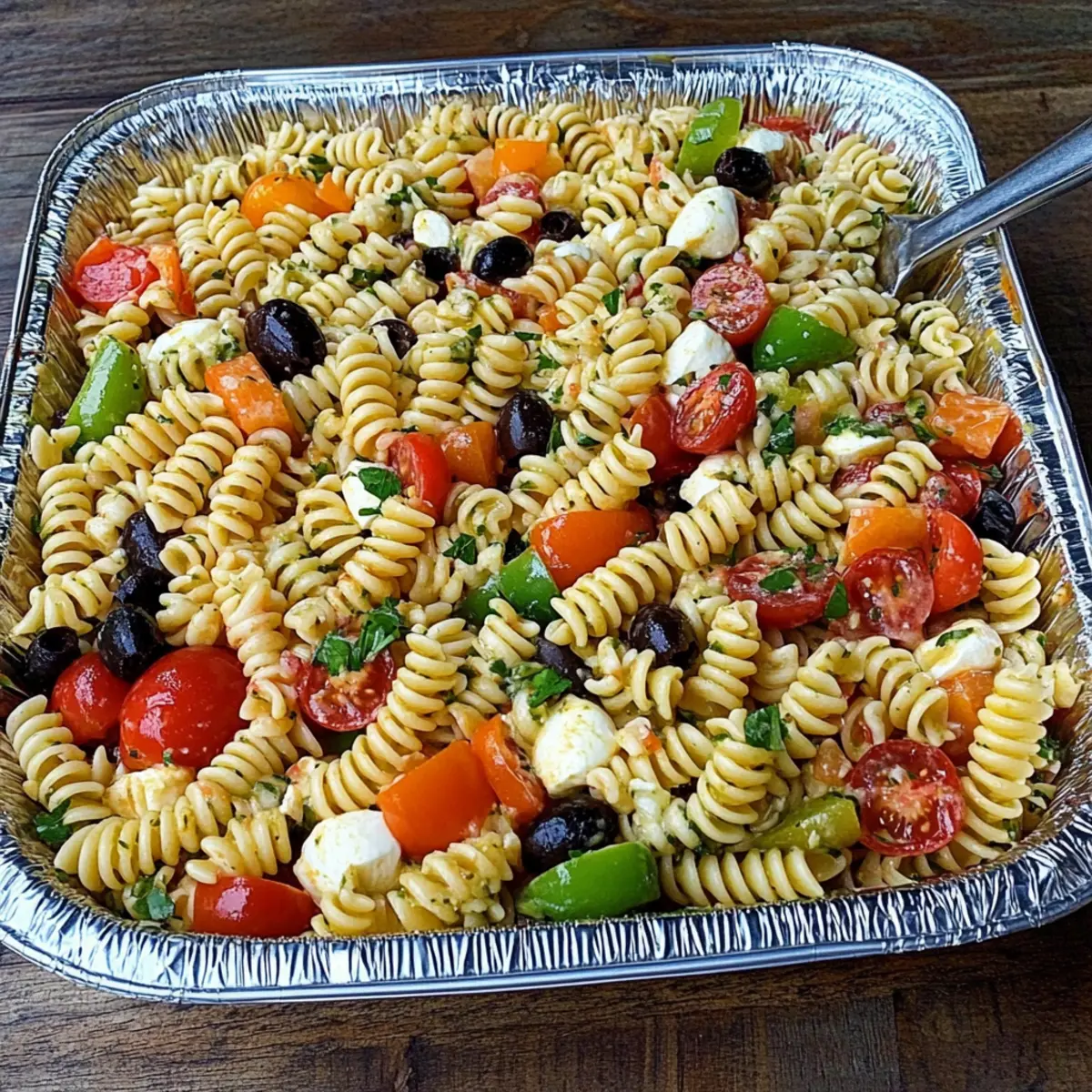 Pasta Salad For A Crowd