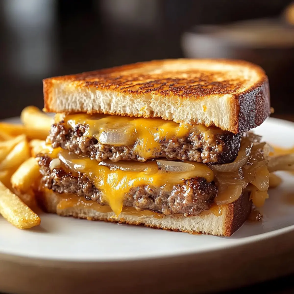 Patty Melts with Secret Sauce