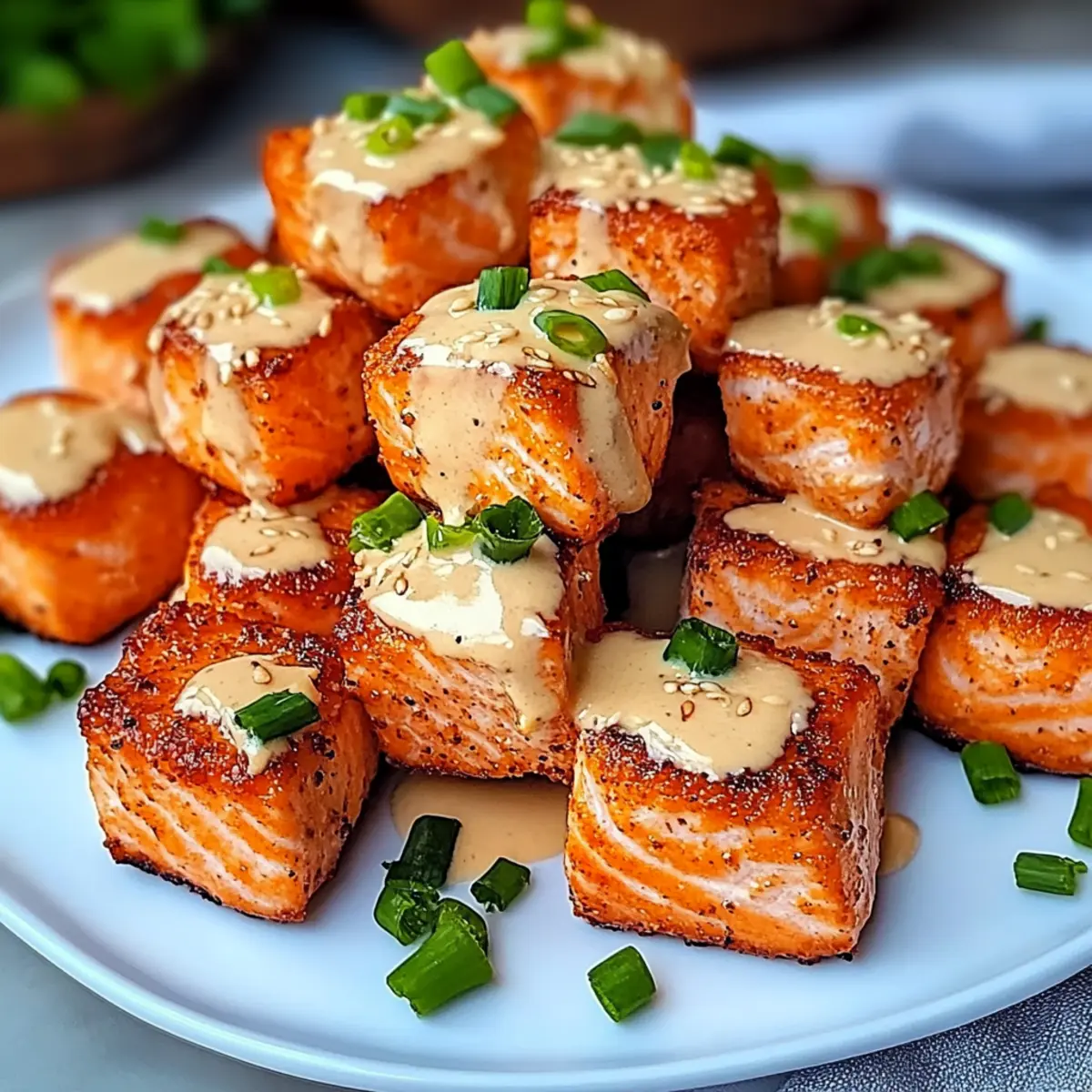 Bang Bang Salmon Bites