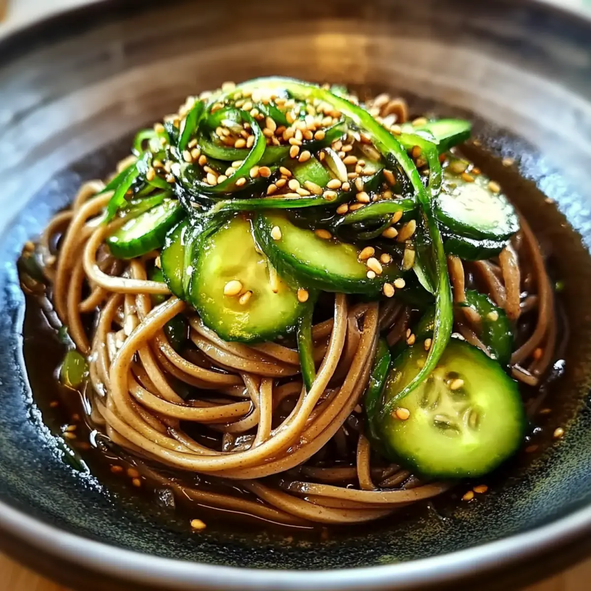 Soba Noodles with Sesame Sauce