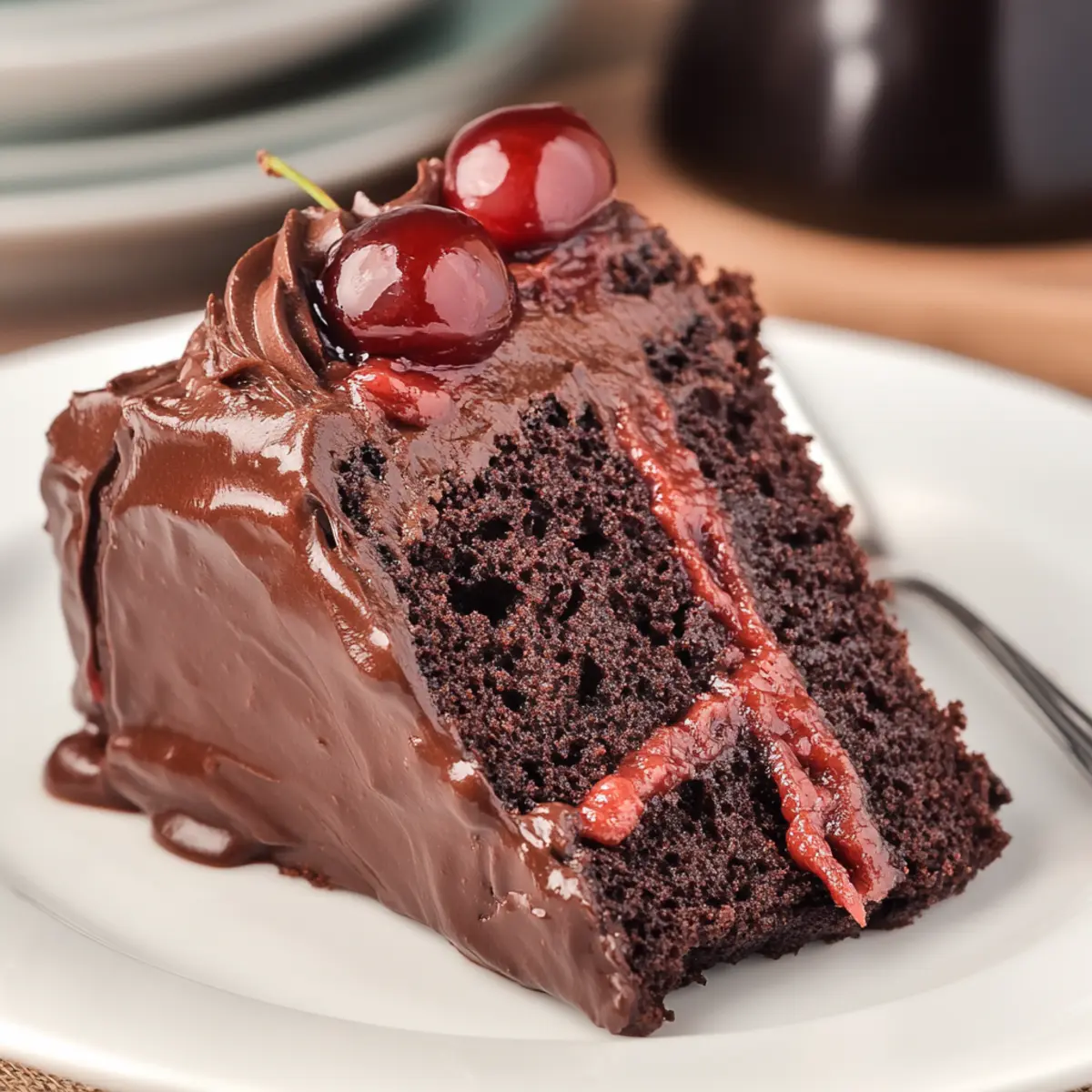 Cherry Chocolate Cake