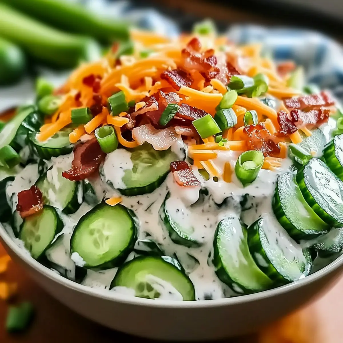 Cucumber Ranch Crack Salad