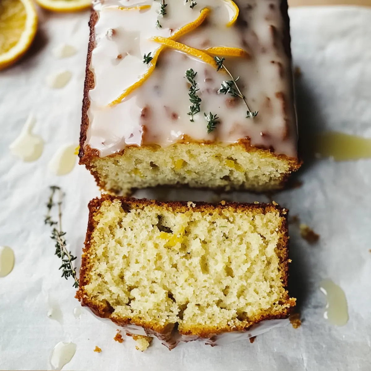 Orange, Olive Oil and Thyme Loaf