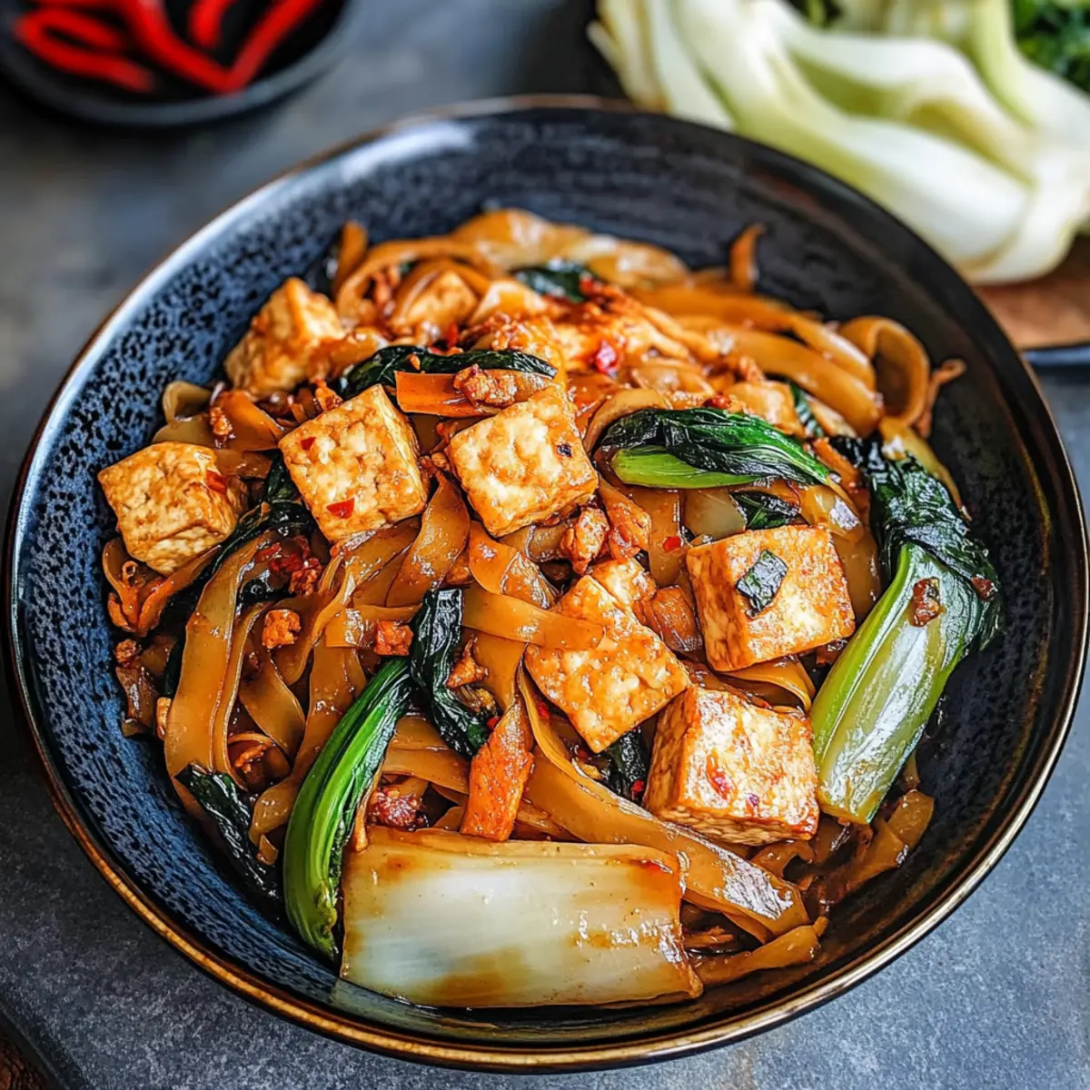 Vegetarian Drunken Noodles