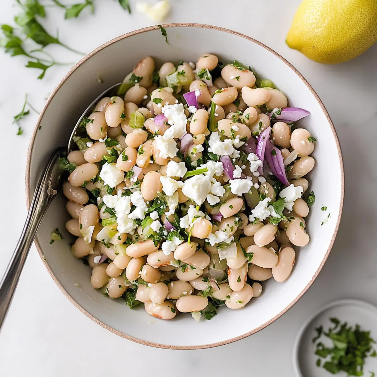 Lemony White Bean Salad