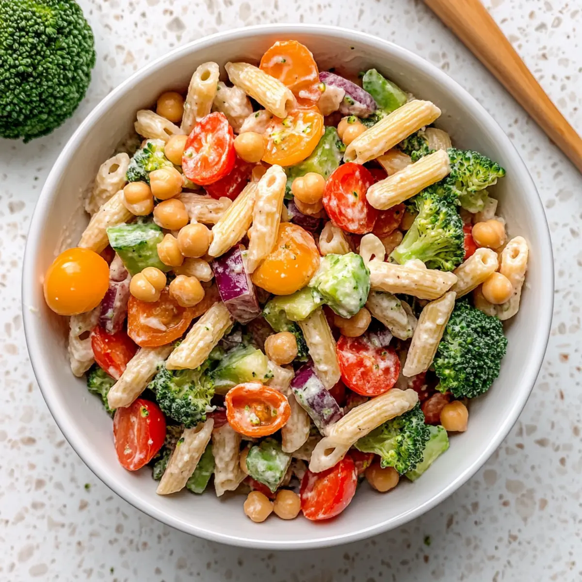 High-Protein Pasta Salad