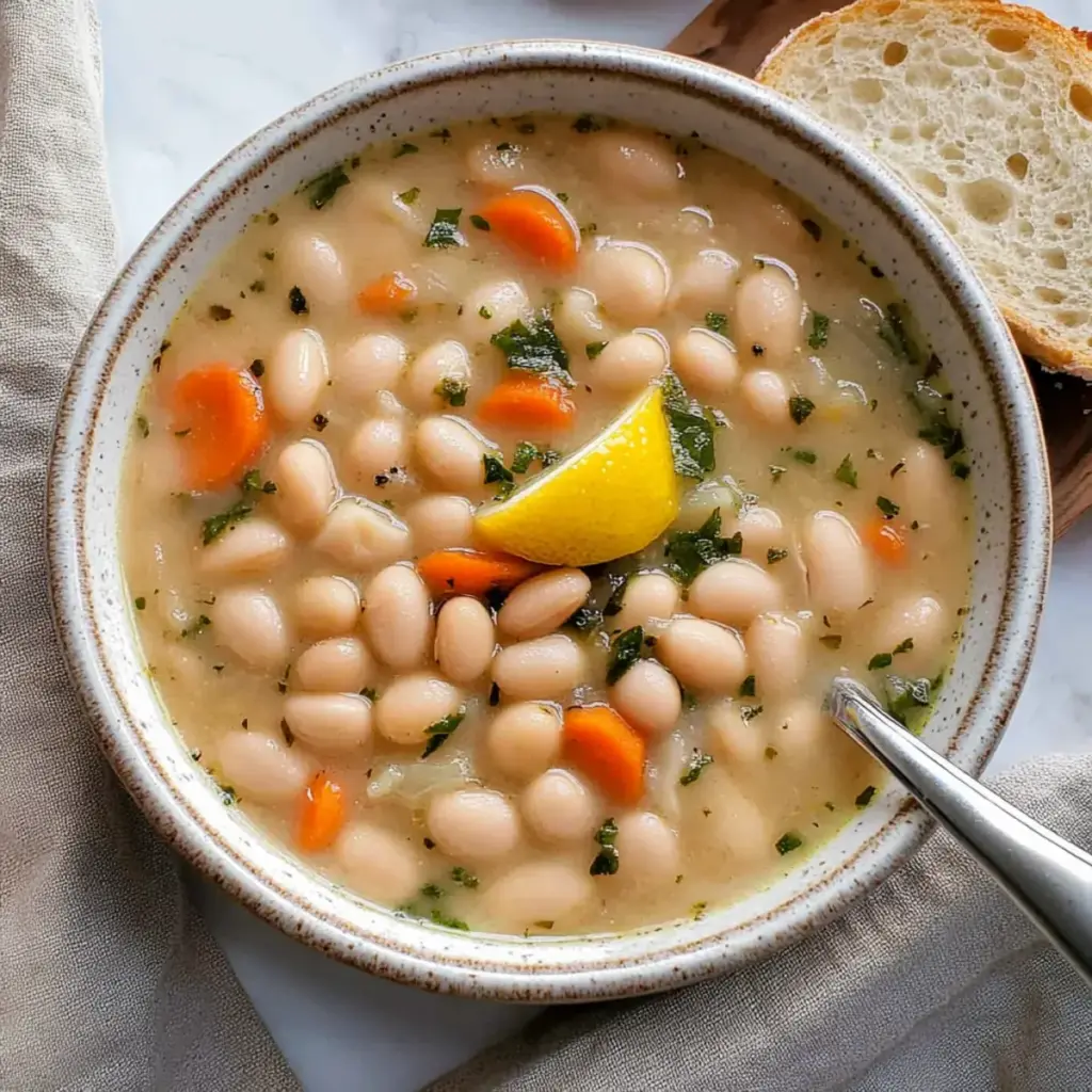 Greek White Bean Soup