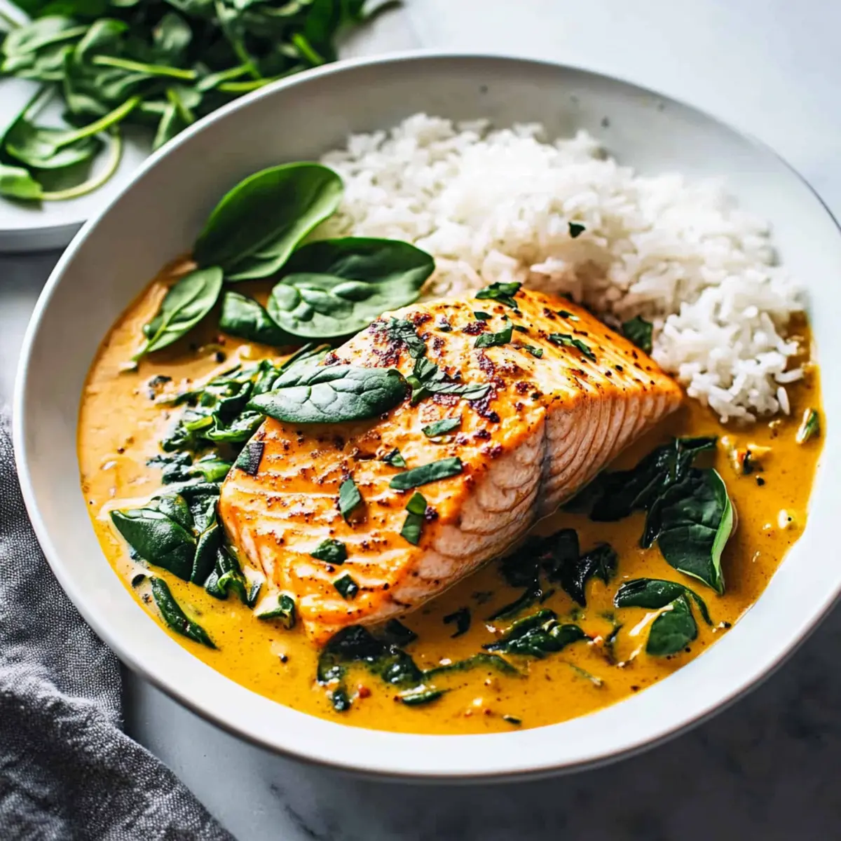 Coconut Salmon Curry