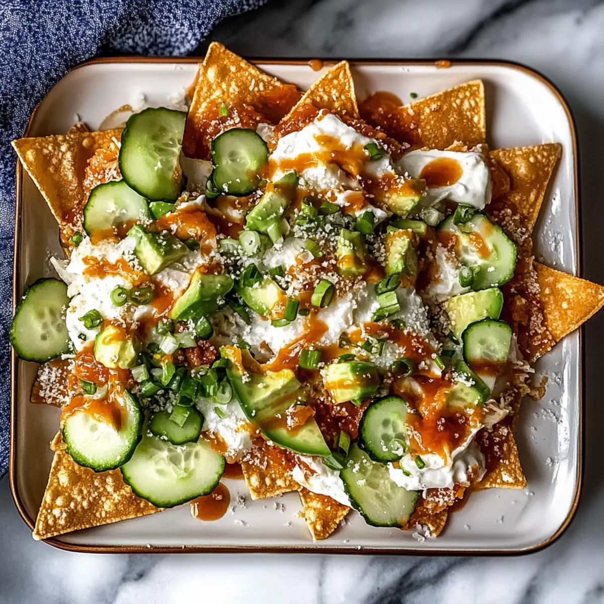Crab Rangoon Wonton Nachos