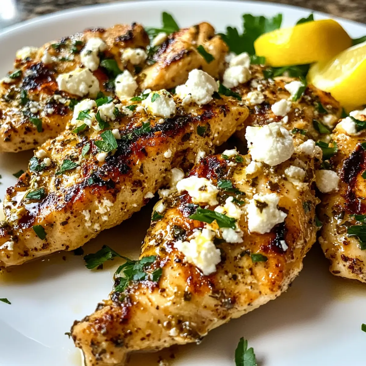 Mediterranean Chicken Tenders