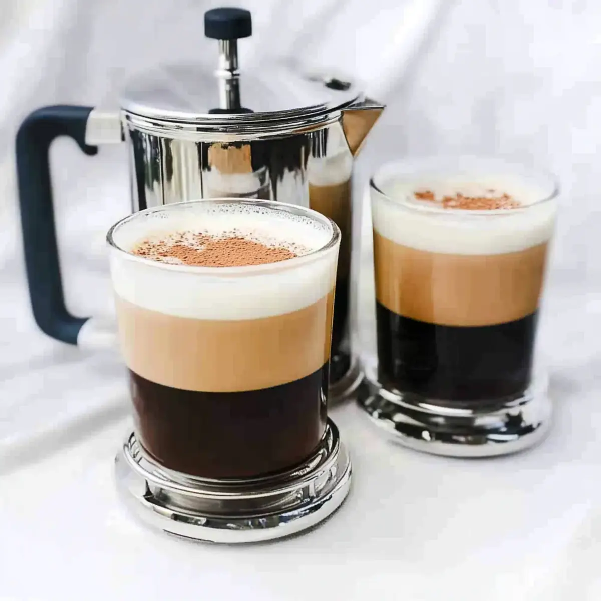 French Press Cappuccino