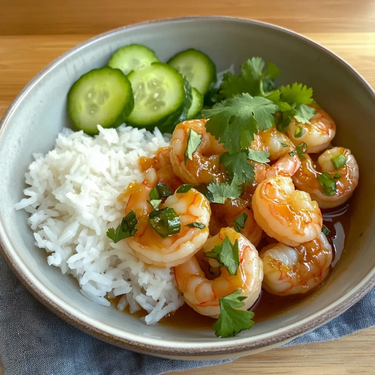Honey Orange Shrimp