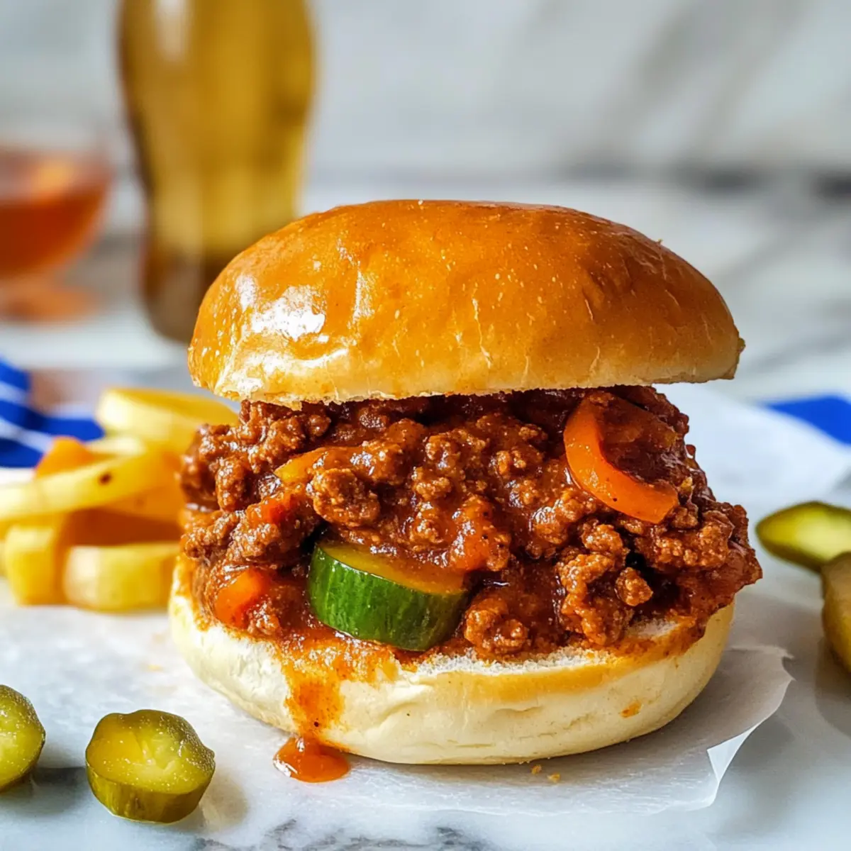 Homemade Sloppy Joes