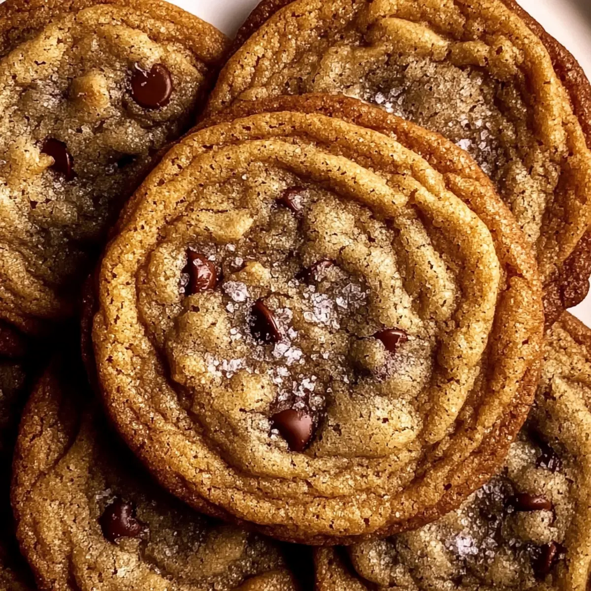 Thin Crispy Chocolate Chip Cookies