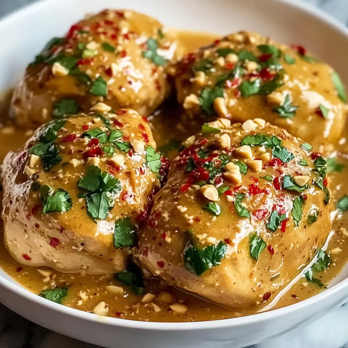 Thai Peanut Chicken Recipe